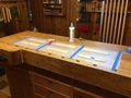 Prep for Glue Up of Side Rails for Base